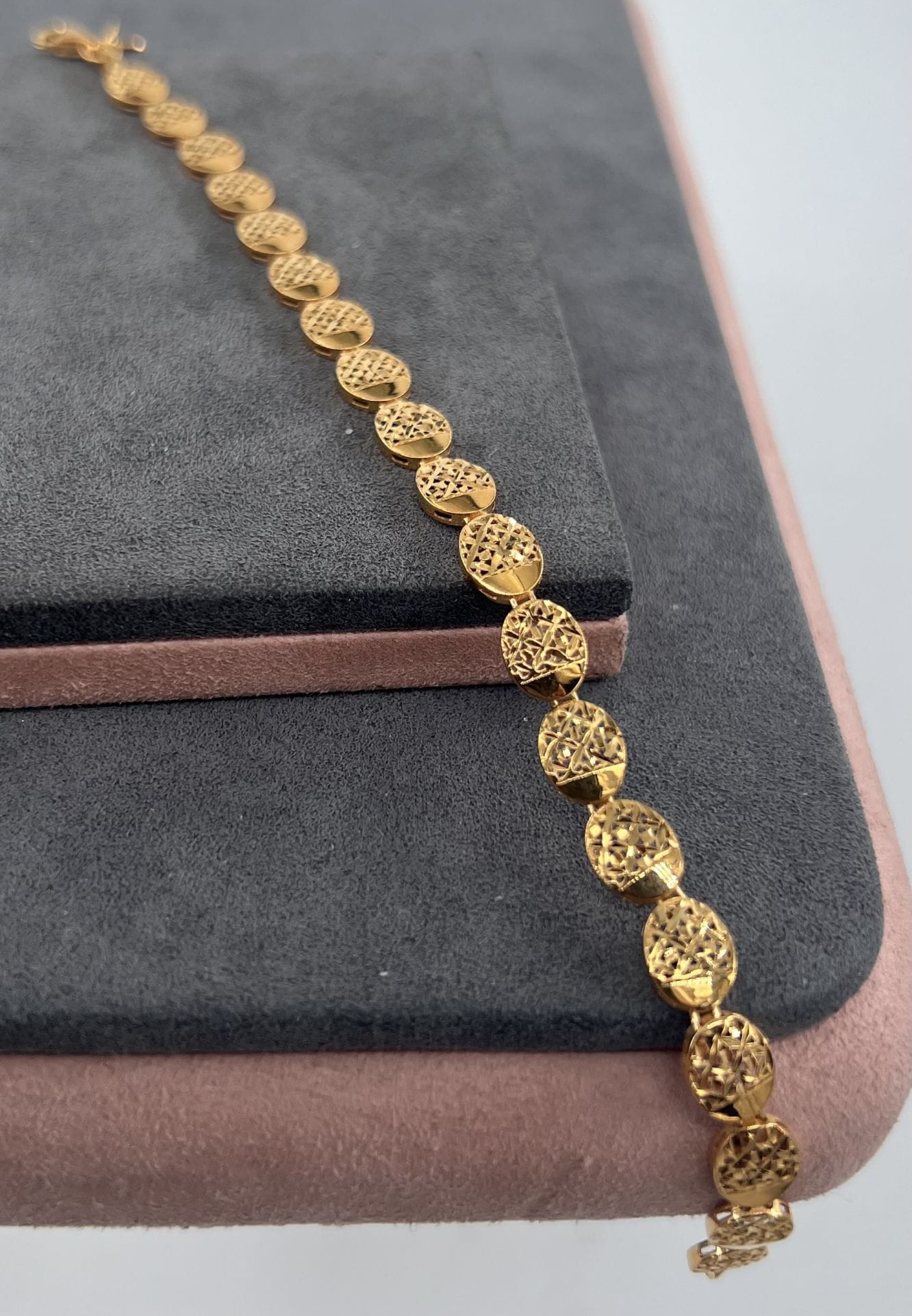 Zirkon Gold Renk Bileklik